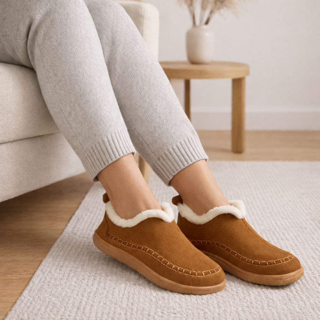 Dámské pantofle - Pohodlné - Jemné teplo